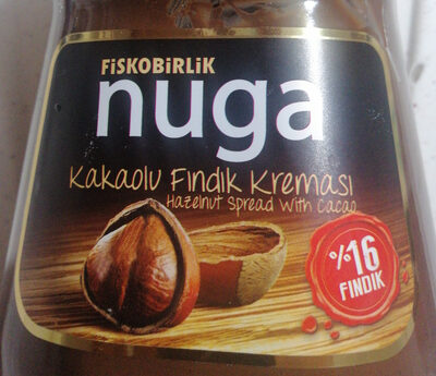 Fiskobirlik nuga kakaolu fındık kreması