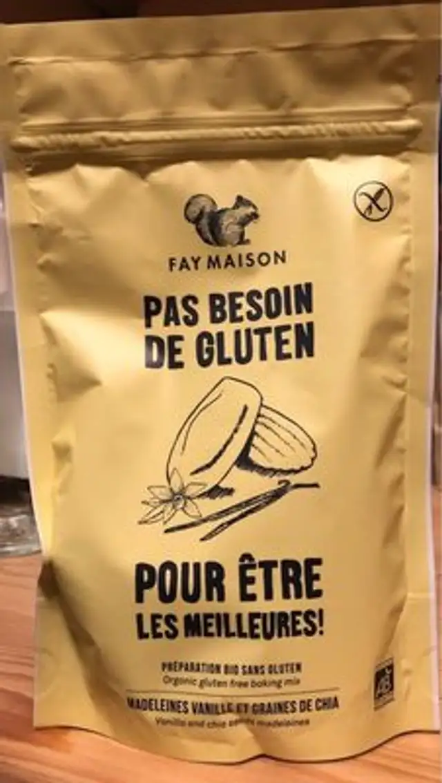 Madeleines vanille et graines de chia