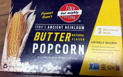 Iowa's Ancient Heirloom Butter Popcorn