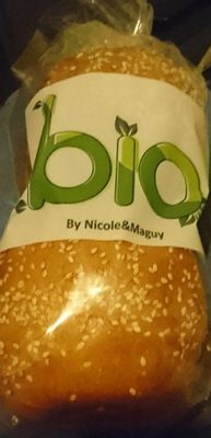 4 buns aux sésames bio