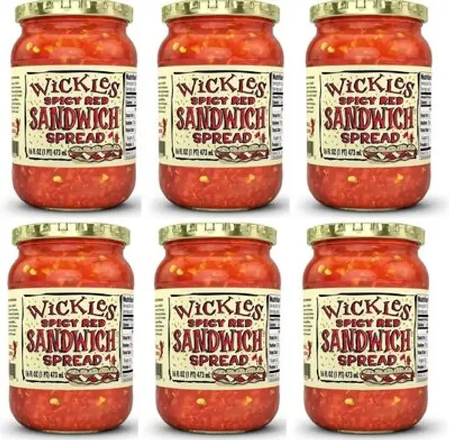 Spicy red sandwich spread