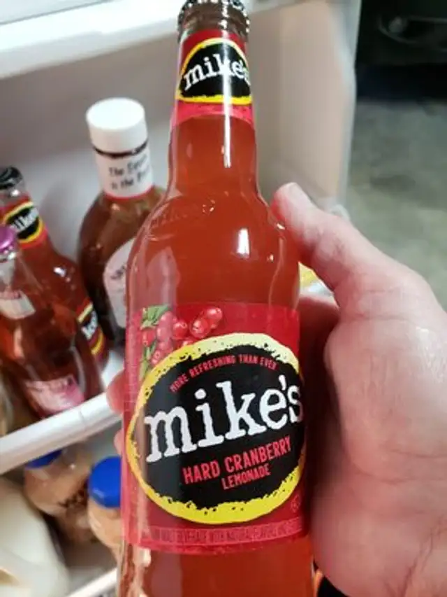 Mikes hard lemonade cranberry ingredients label