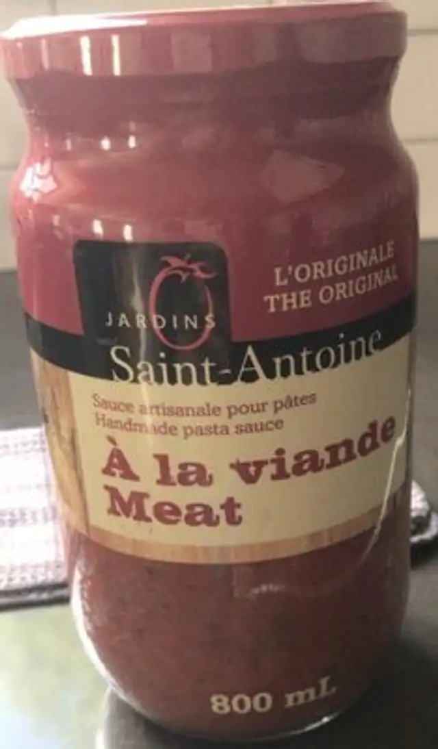 Sauce artisanale pour pâtes à la viande