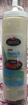 Salsa ranch y jalapeño