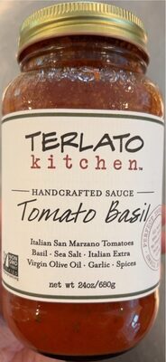 Tomato Basil Pasta Sauce front packaging