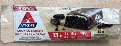 Cookies & crème front packaging