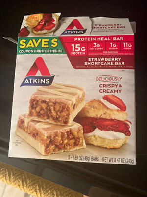 Strawbeey Shortcake Bar front packaging