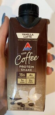 Iced coffee protein shake