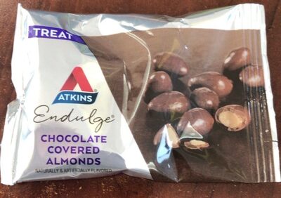 Atkins chocolate covered almonds