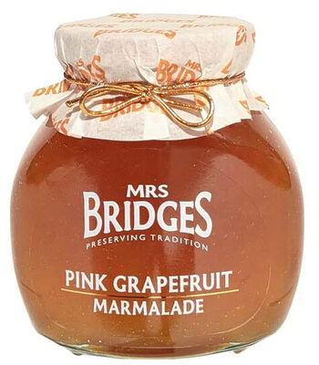 Mrs Bridges - Pink Grapefruit Marmalade, 12oz (340g) Jar