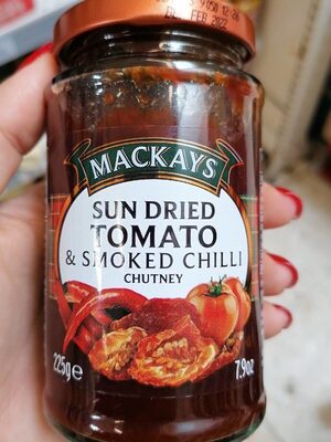 Sun dried tomato & smoked chilli chutney