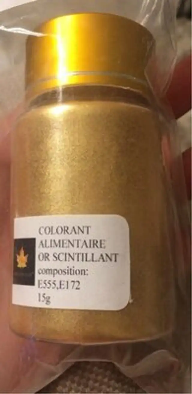 Colorant alimentaire or