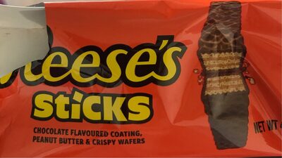 Reesés sticks front packaging