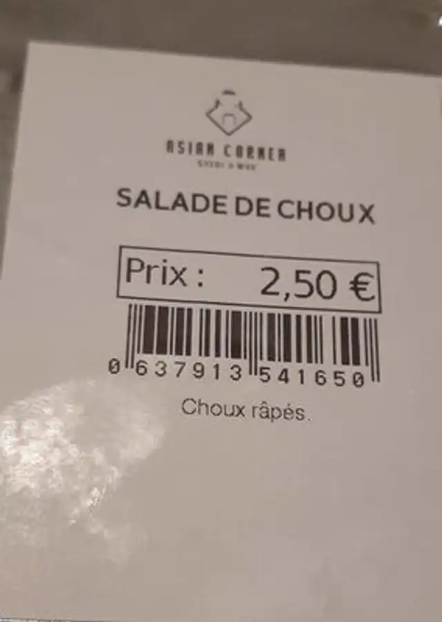Salade de choux