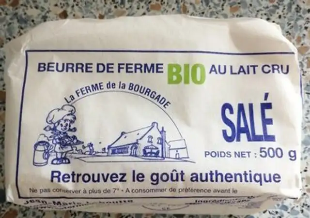 Beurre de ferme