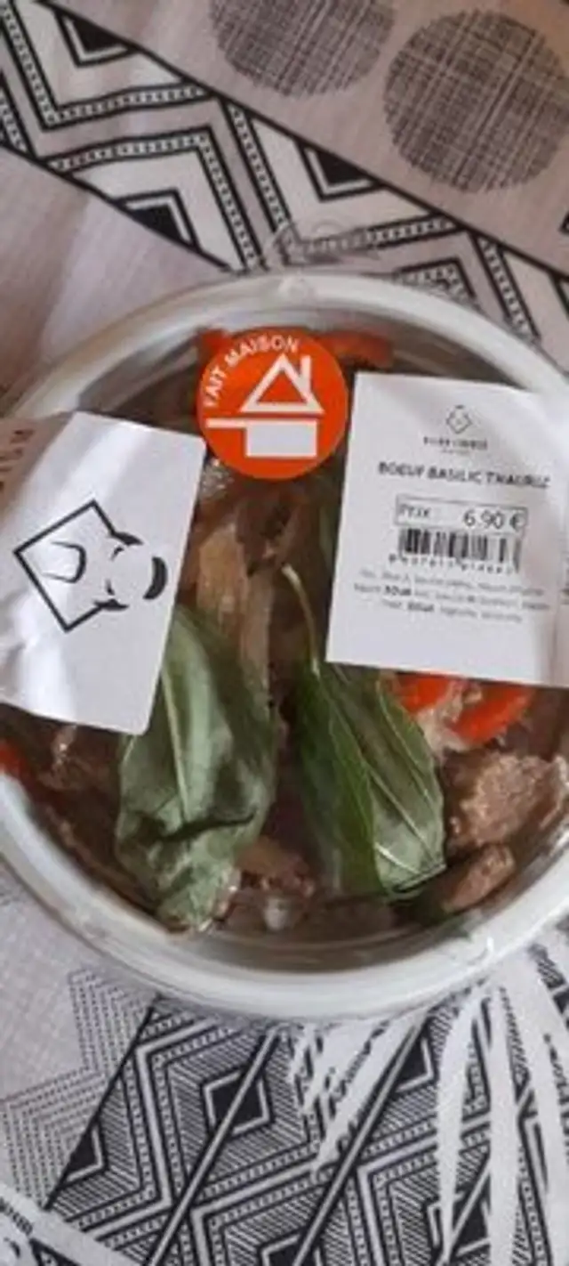 BOEUF BASILIC THAI/RIZ