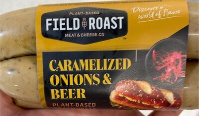 Caramelized Onions & Beer Plant-Based Bratwursts