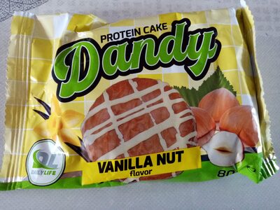 Cake vanille noisette front packaging