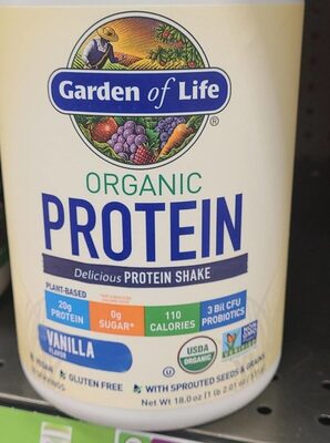 Organic protein powder
