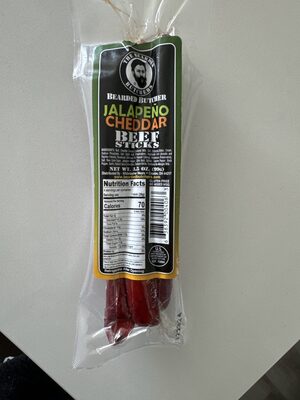Jalapeño Cheddar Beef Sticks
