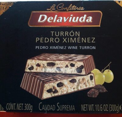 Touron praliné au vin P.Ximenez