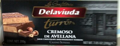 Turron cremoso de avellana