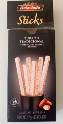Sticks turron tradicional
