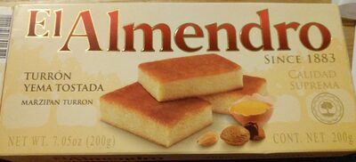 Turrón yema tostada