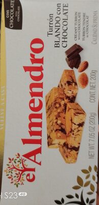 Turrón Blando Con Chocolate
