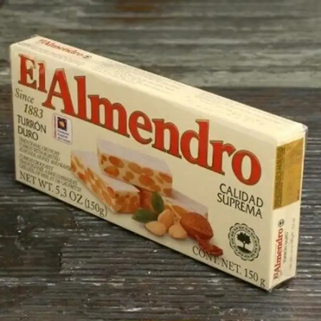 Turrón Duro front packaging