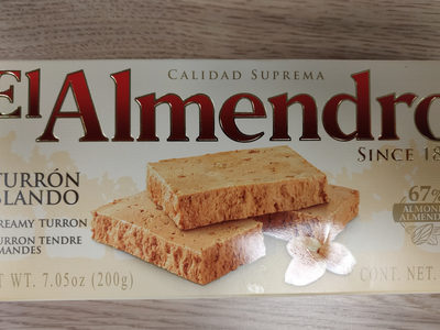 Turron BLANDO front packaging