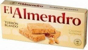 Turrón blando front packaging