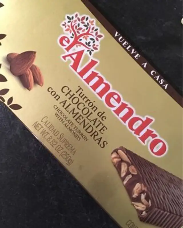 El Almendro Chocolate and Almond Turron