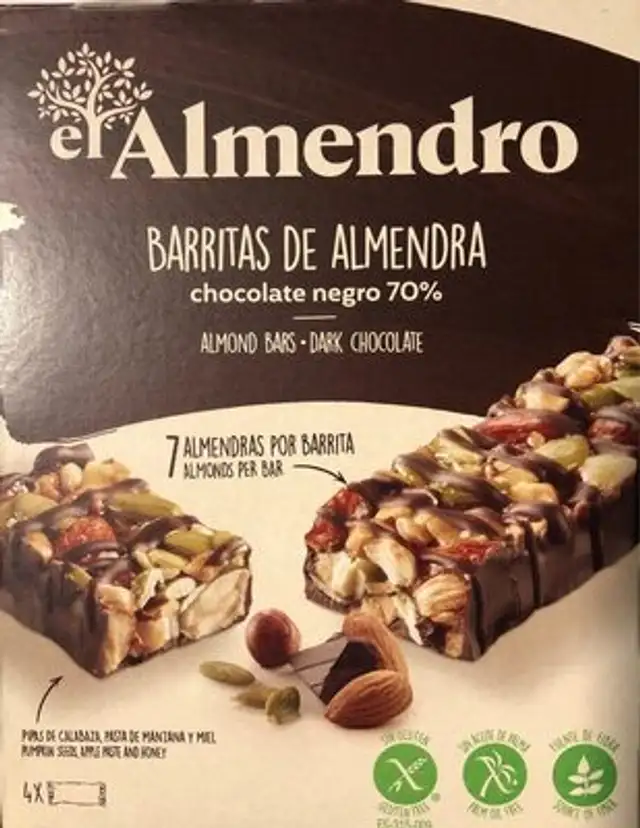 Barritas de almendra