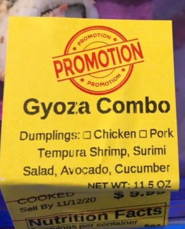 Gyoza Combo