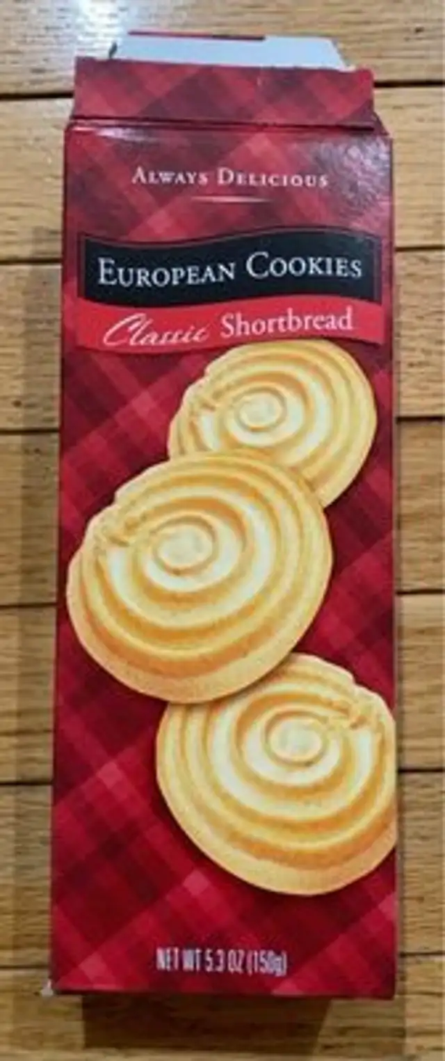 European short bread cookies