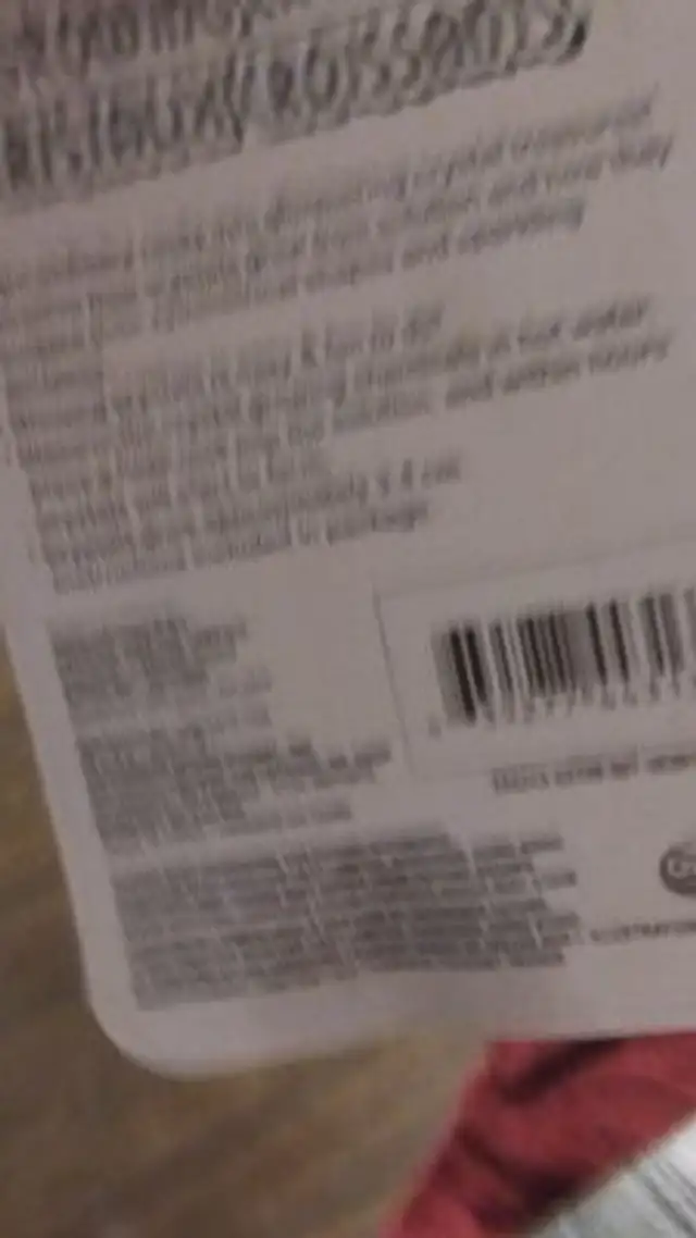 z a y l e e ingredients label