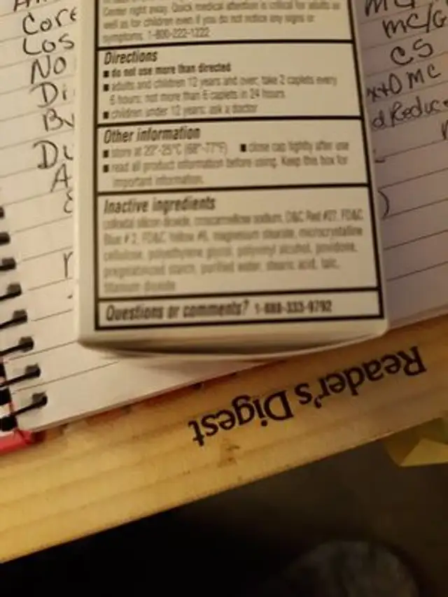 microcrystalline cellulose ingredients label