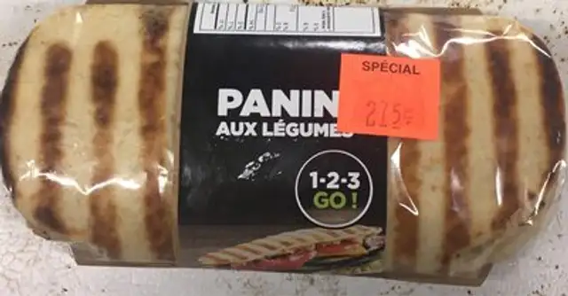 Panini aux légumes