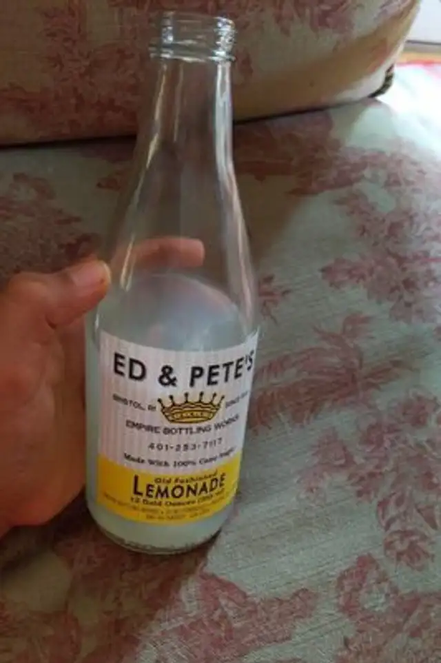 Old fashioned lemonade nutrition facts table