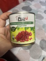 Beterrabas vermelhas aos cubos