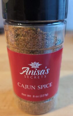 Cajun Spice front packaging