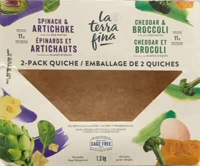 Spinach & Artichoke Quiche