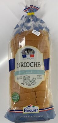 Pasquier - French Brioche Loaf Tranchee, 17.6oz (500g)