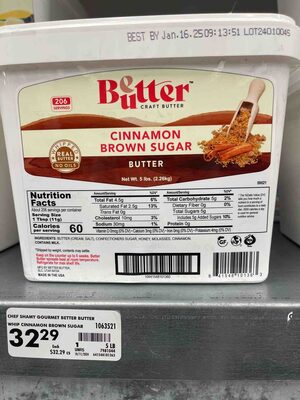 Cinnamon Brown Sugar Butter