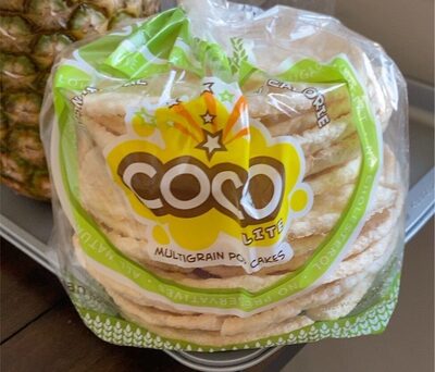 Coco Lite multigrain pop cakes