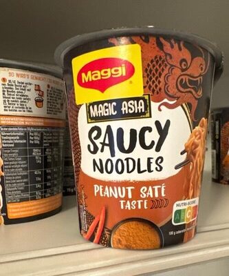 Magic Asia Saucy Noodles front packaging