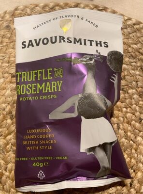 Truffle and rosemary potato crisps