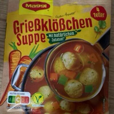 Grießklößchensuppe