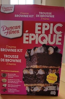 Épiques trousse de brownies s'mores